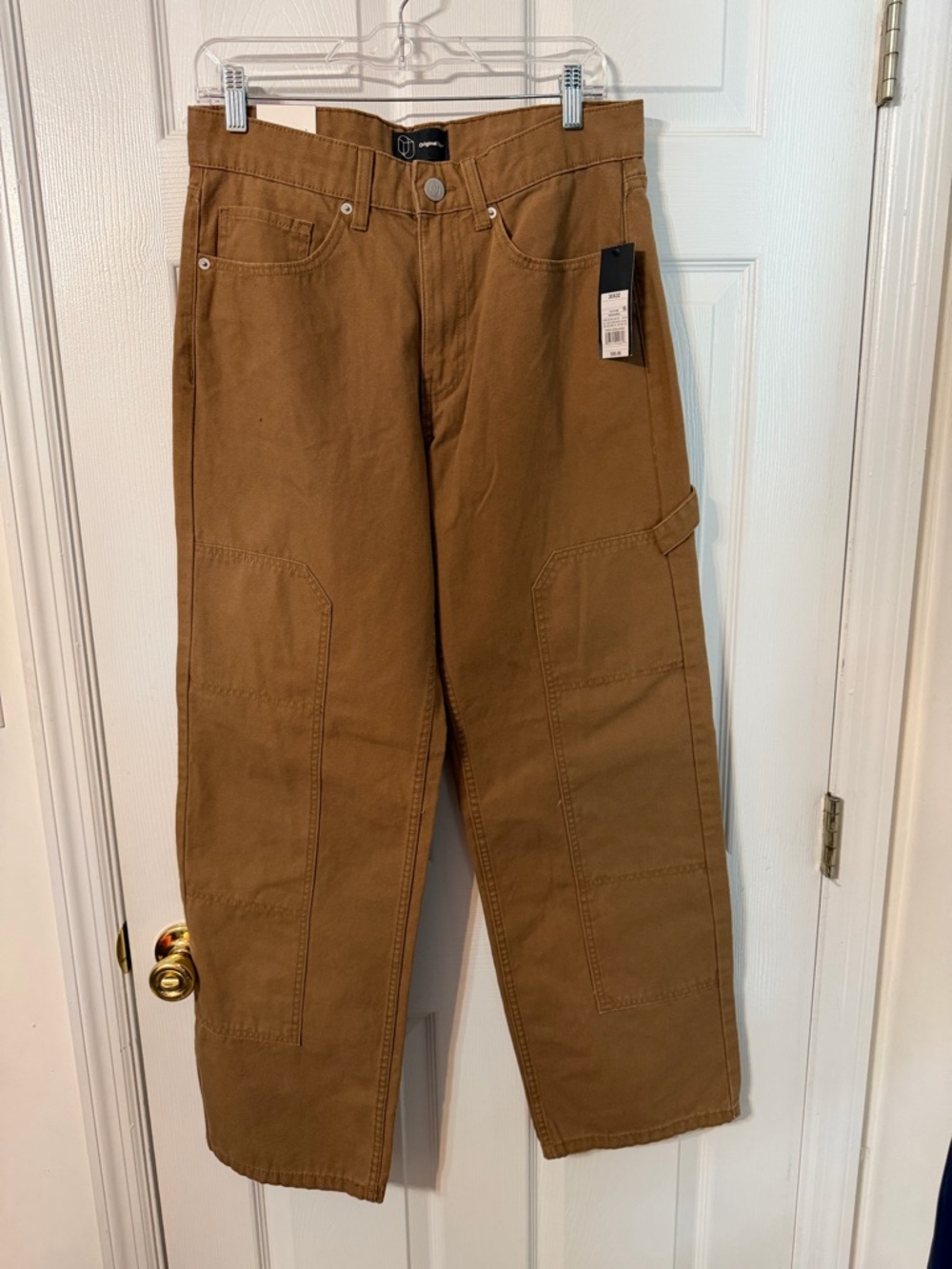 Original Use Men's Cargo Pants in Brown Tan